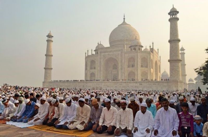 Ilustrasi sholat Jumat.