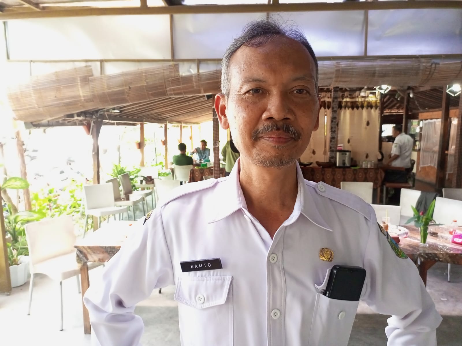 Kepala Dinas Kominfo Kebumen Sukamto. (M Hafied/Radar Jogja)