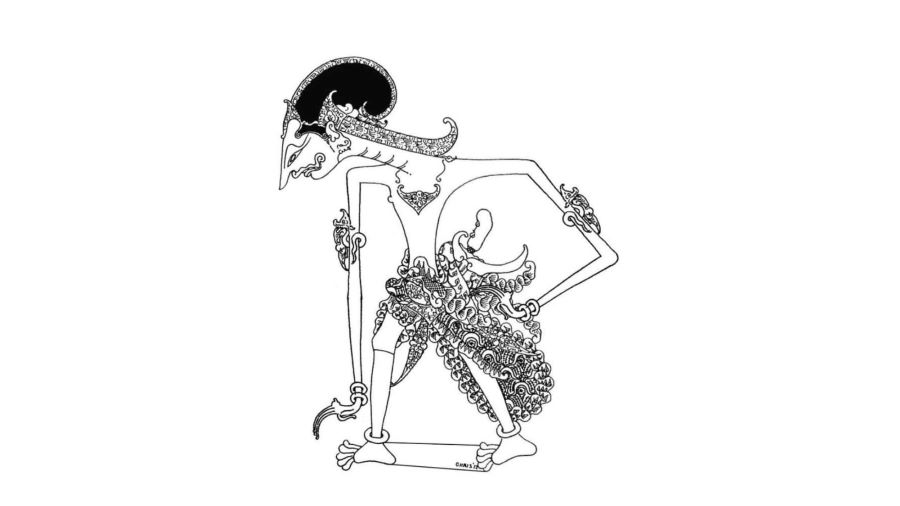 Ilustrasi wayang Damarwulan.