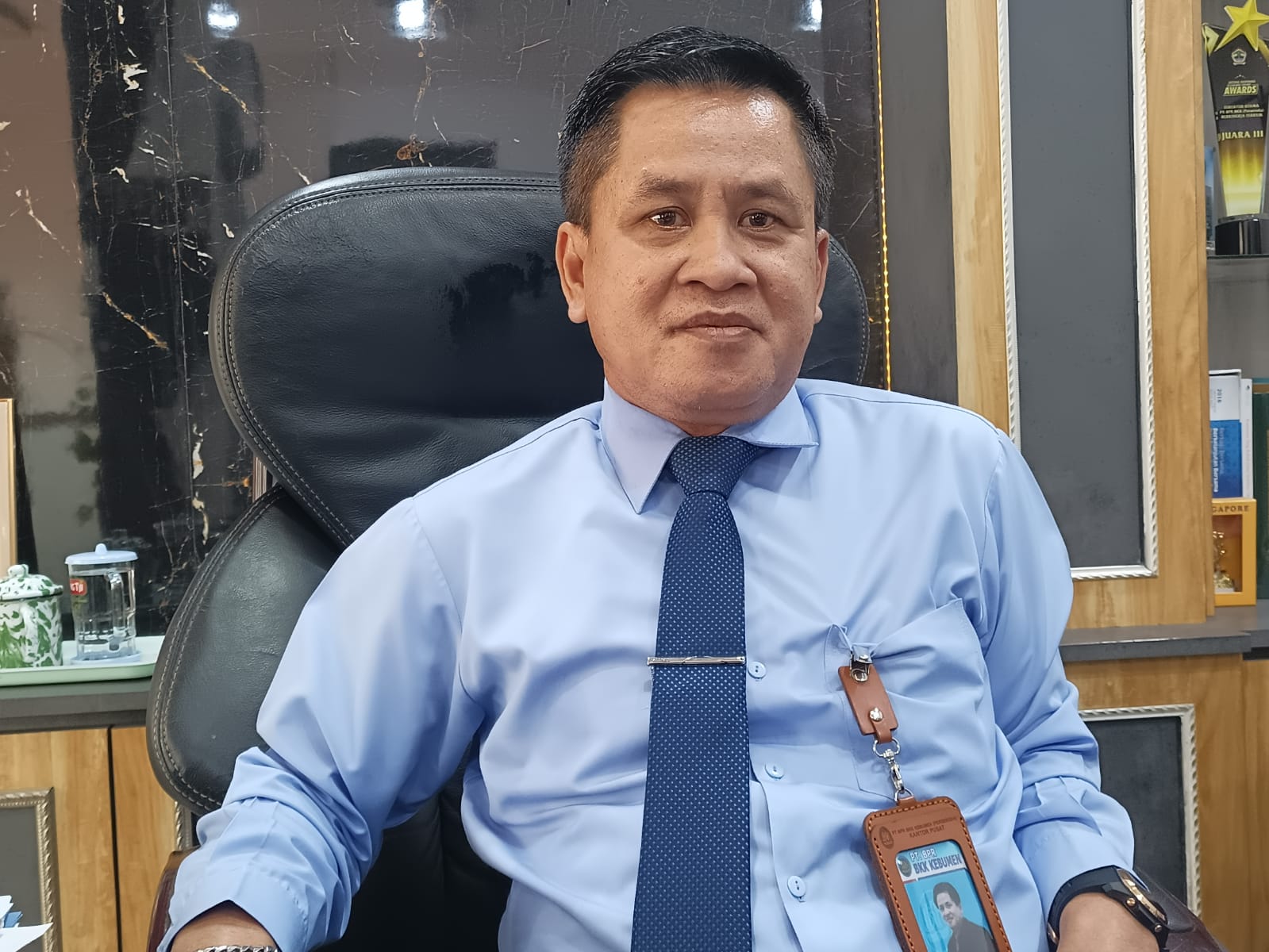 Direktur Utama PT BPR BKK Kebumen Sutrisno.