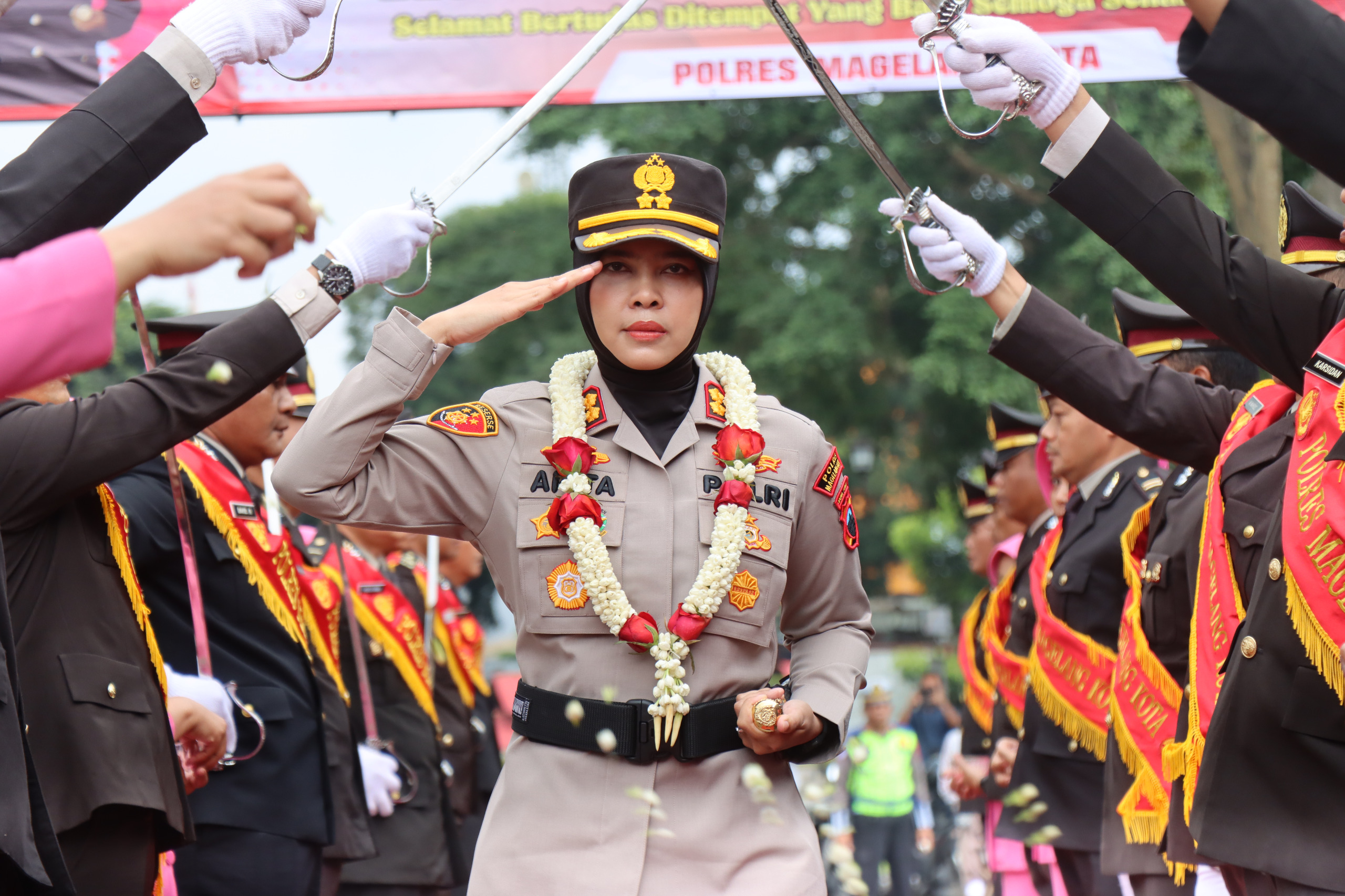 Kapolres Magelang Kota AKBP Anita Indah Setyaningrum