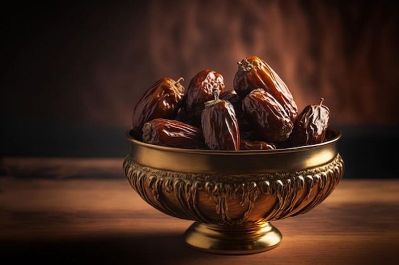 Buah kurma menjadi makanan yang disunnahkan oleh Nabi Muhammad SAW untuk berbuka puasa.