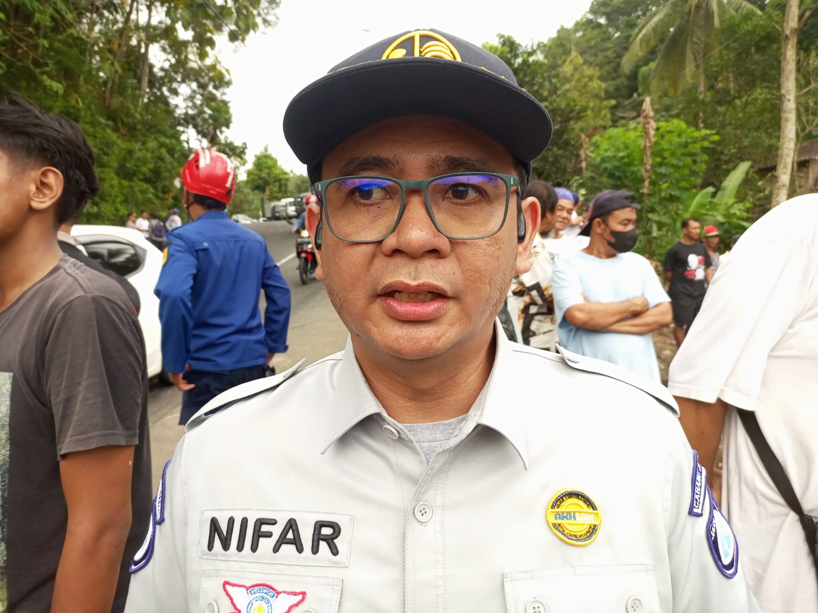 Kepala Jasa Raharja Cabang Magelang Nifar Siahaan.