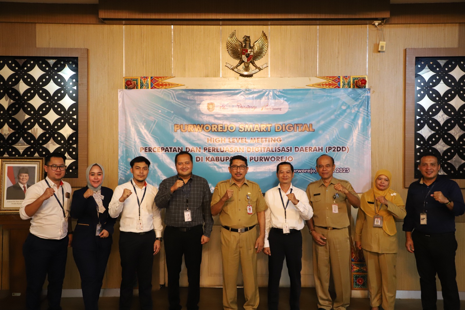 Sejumlah 100 orang perwakilan dari kecamatan Gebang, Bayan, Banyuurip dan OPD terkait mengikuti sosialisasi ini di ruang Arahiwang, Senin (02/06/2025).