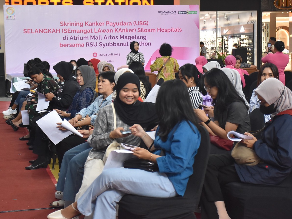 Selangkah, Layanan USG Payudara Gratis di Mal&nbsp;Dorong Perempuan Magelang Lebih Peduli Kesehatan