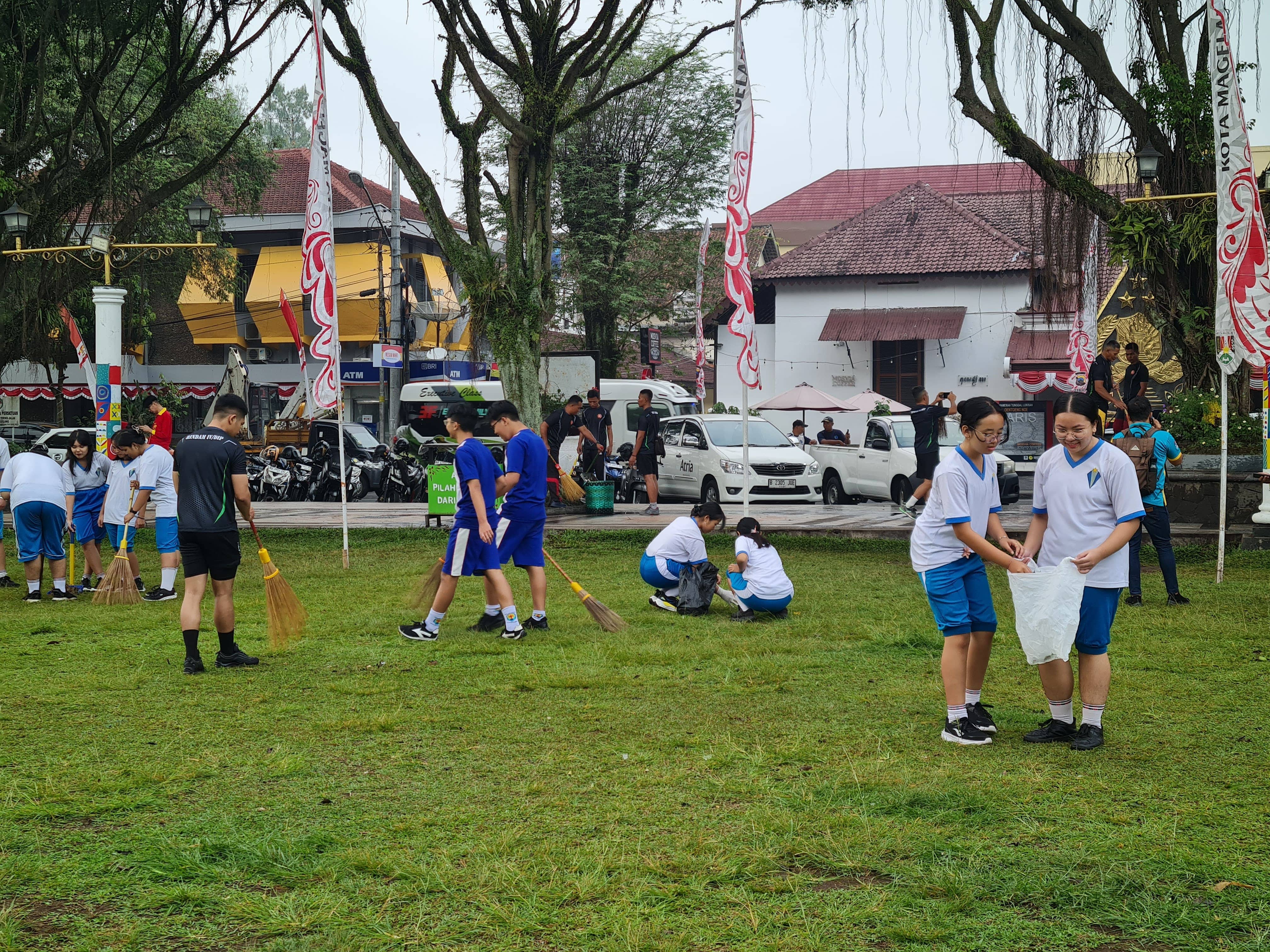 Semangat Kolektif Merawat Kota Jelang HUT ke-80 RI, Gaungkan Magelang Nyapu Bareng
