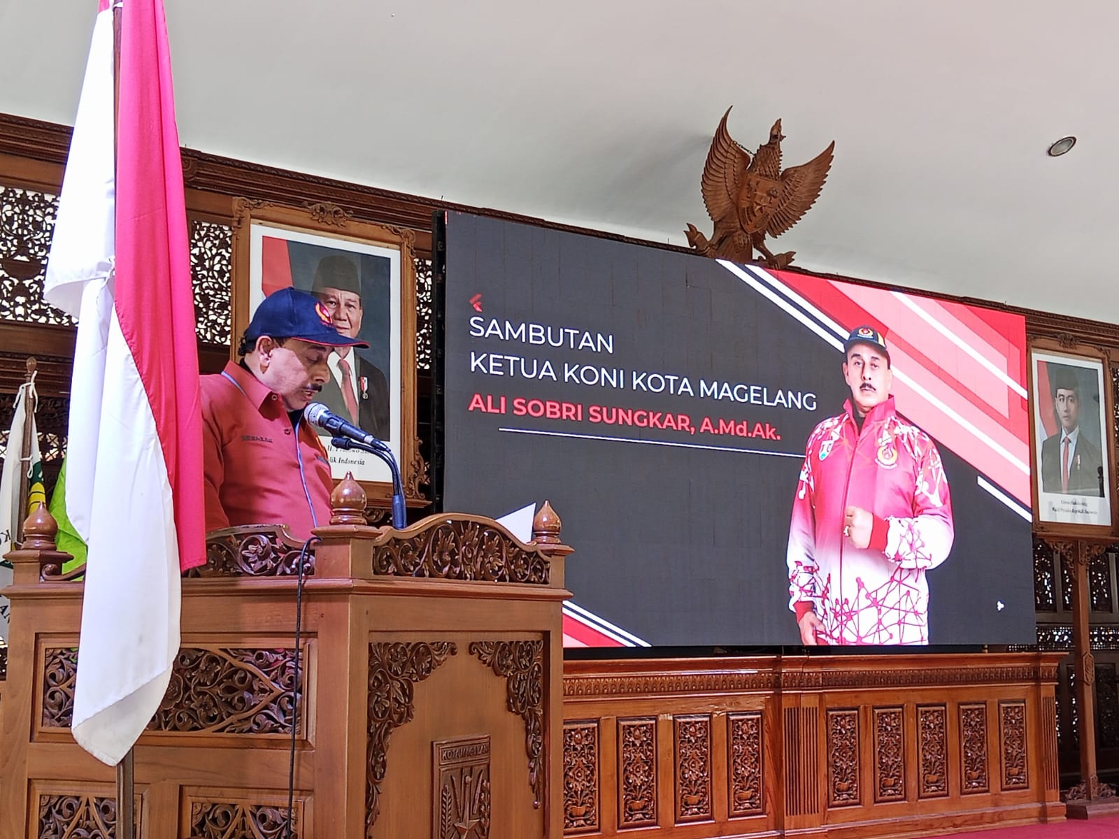 Ketua Umum KONI Kota Magelang, Ali Sungkar Sobri