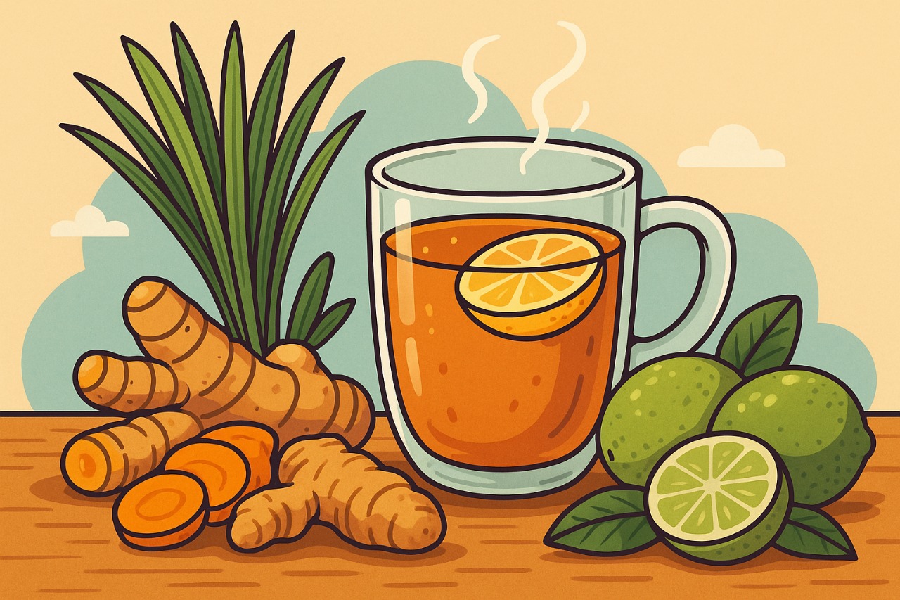 Ramuan JSR plus jeruk nipis.