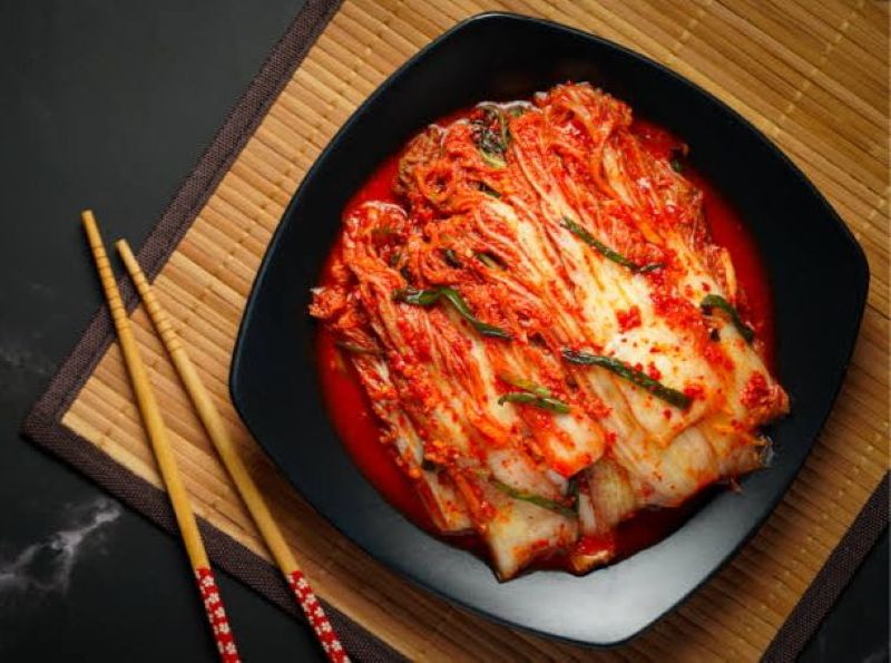 Menu Kimchi.