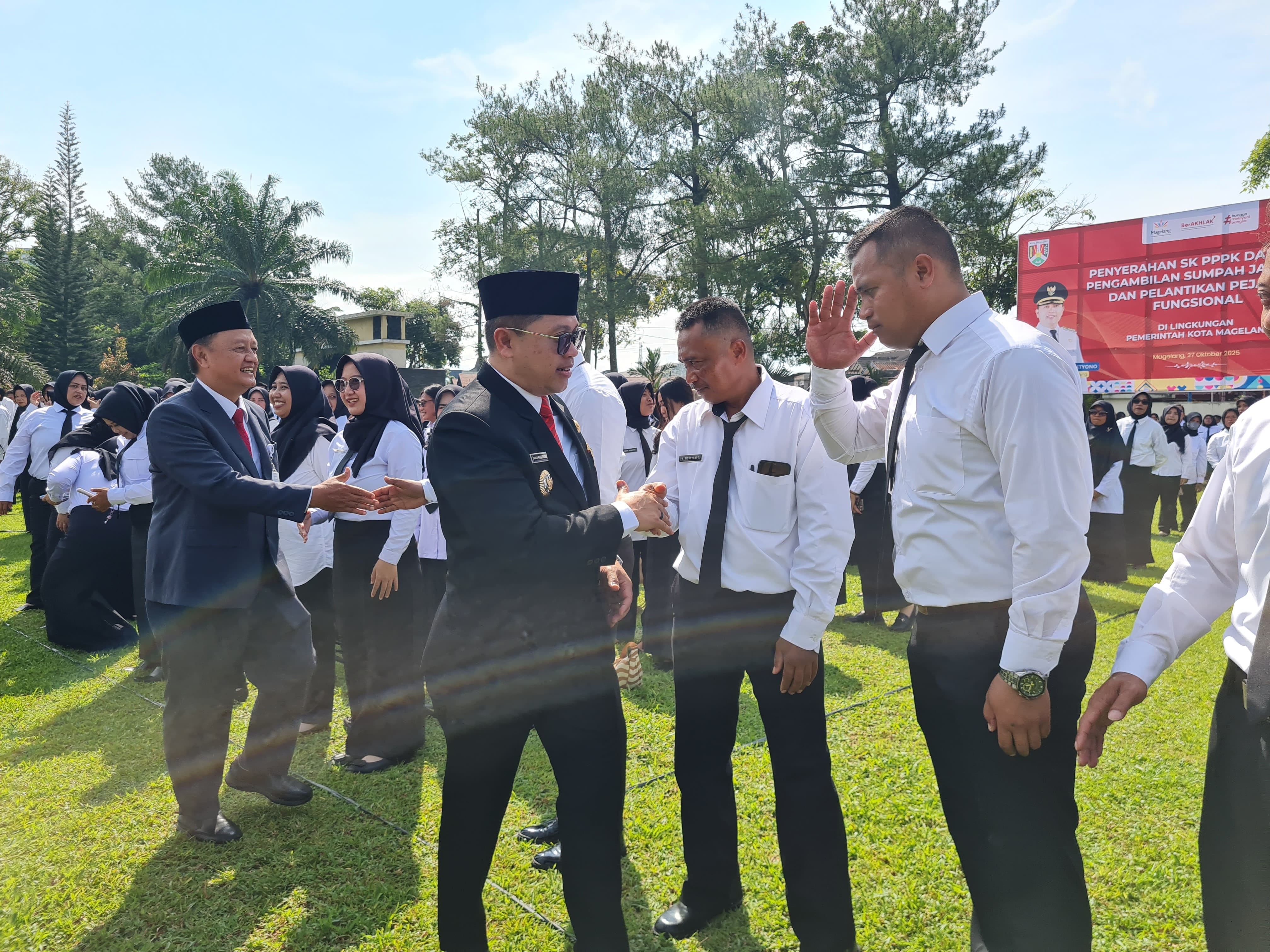 Ribuan Tenaga Honorer Kota Magelang Diangkat Jadi ASN