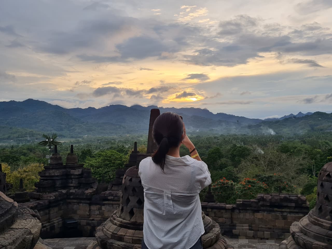 Borobudur Sunset
