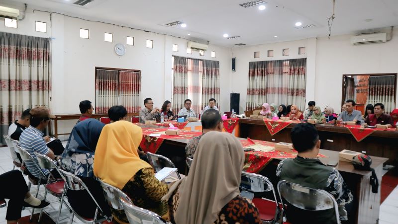 PAPARAN: Sosialisasi Kekayaan Intelektual dalam Perspektif Hak Asasi Manusia (HAM) yang digelar di Aula Pangripta Kantor Bapperida, Jumat (31/10).