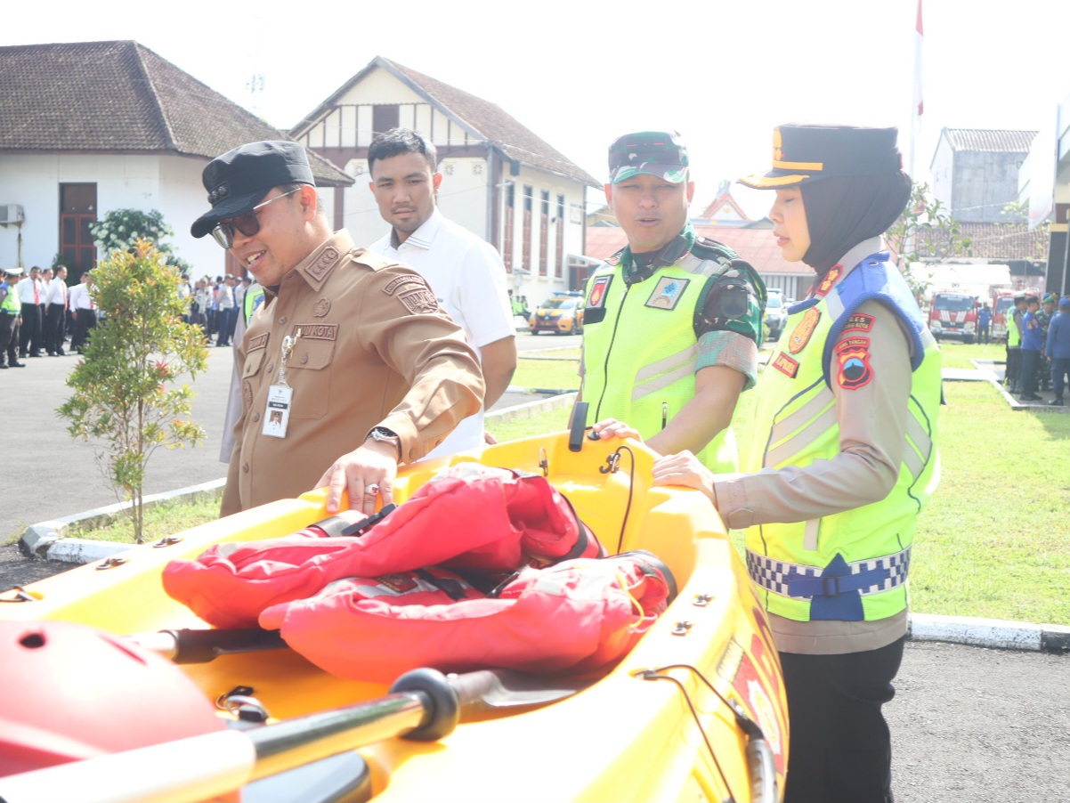 Gelar Apel Kesiapsiagaan Hadapi Puncak Musim Hujan, Ini Ancaman Bencana di&nbsp;Kota Magelang