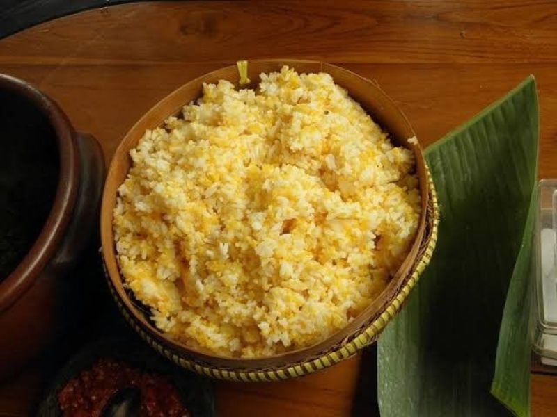Nasi jagung salah satu pilihan nasi sehat.