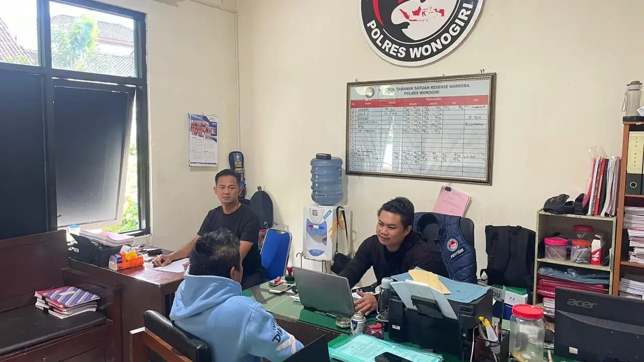 Pria 41 Tahun Diringkus Polres Wonogiri Kasus Sabu