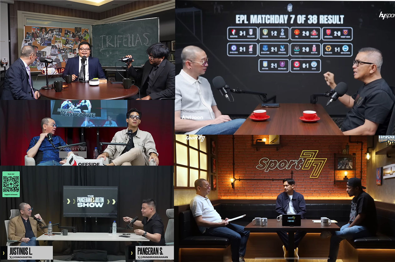 Berbagai kanal YouTube dengan pembicara Justinus Lhaksana.