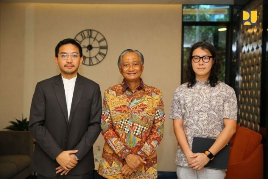Kementerian Pekerjaan Umum Menerima kunjungan resmi dari KGPAA Mangkunegara X, Gusti Bhre, pada Kamis (11/12).