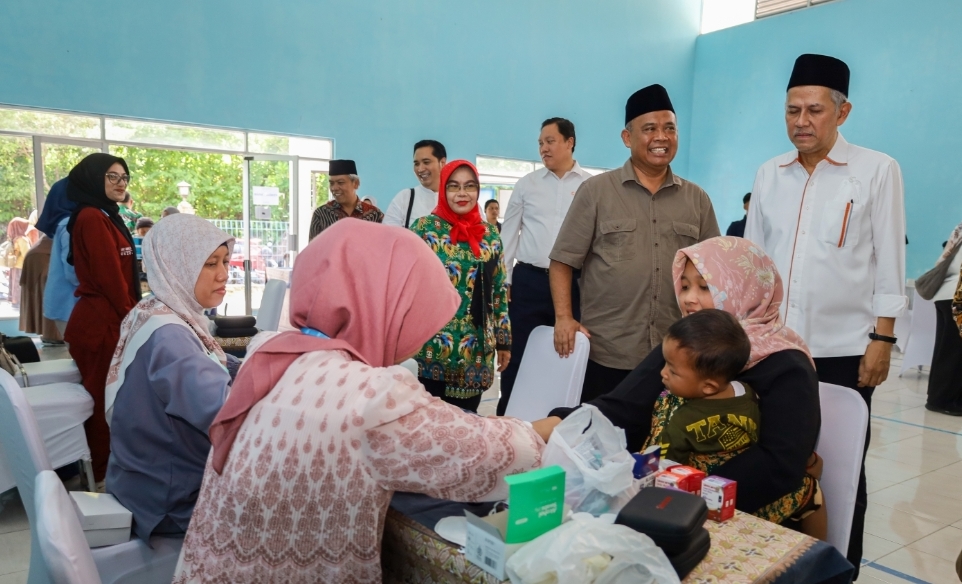 Melalui Kegiatan Sosial Kemasyarakatan, LPS Bantu Periksa dan Beri Sembako untuk 350 Warga di Pinggiran Sleman