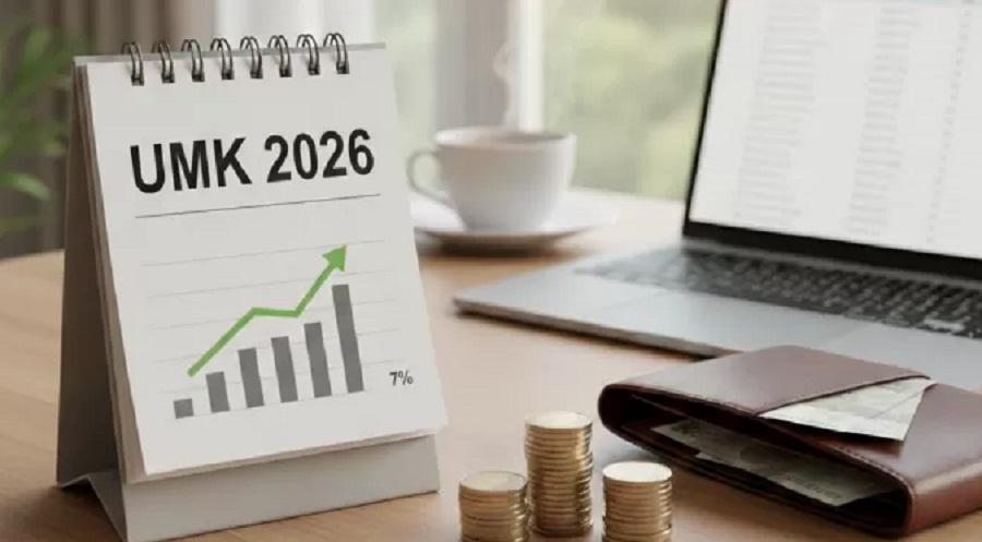 Ilustrasi kenaikan UMK 2026 di Jateng.  &nbsp;
