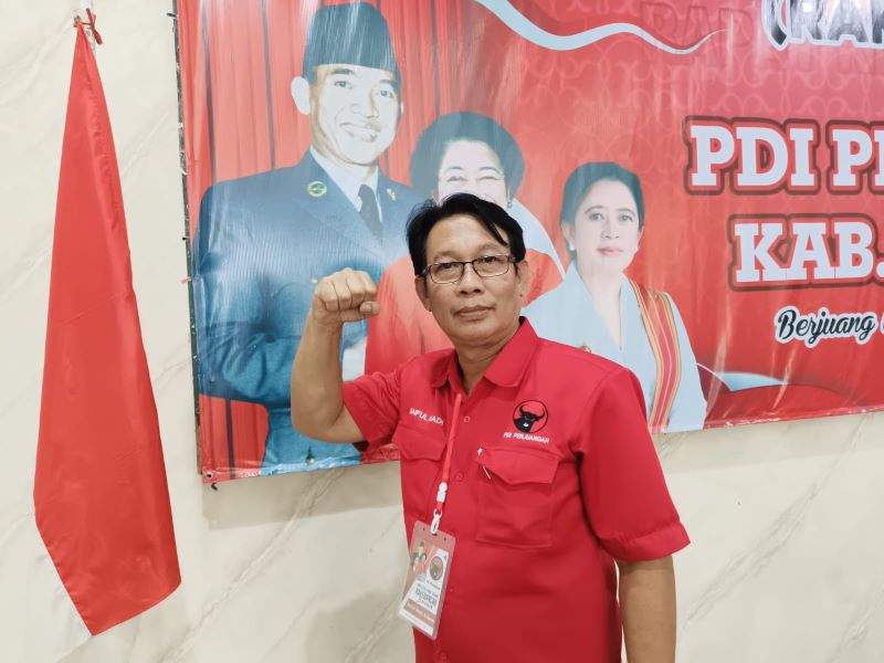 Ketua DPC PDI Perjuangan Kebumen Saiful Hadi