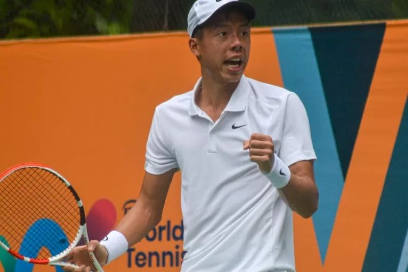 Justin Barki, Atlet Tenis Profesional Indonesia.