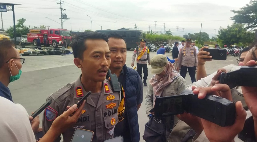 Kasatlantas Polres Klaten AKP Wendi Andranu.  &nbsp;