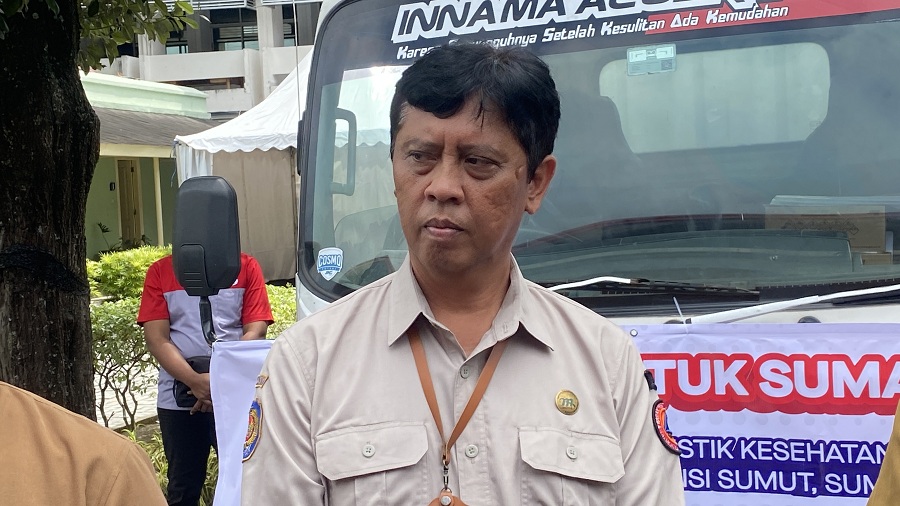 Kepala Pelakasana (Kalak) BPBD DIJ Agustinus Ruruh Haryata.