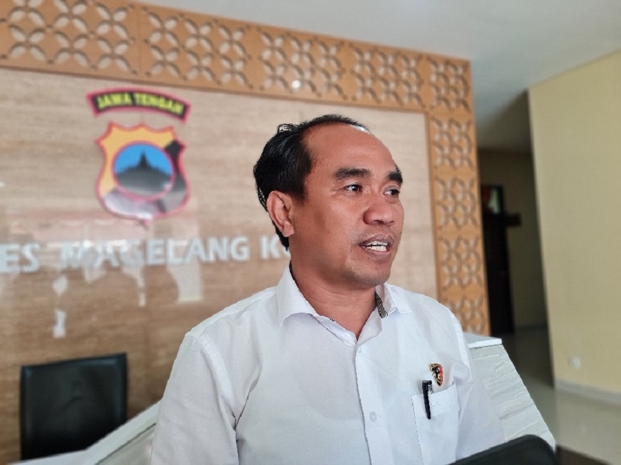 Kasat Reskrim Polres Magelang Kota AKP Iwan Kristiana.