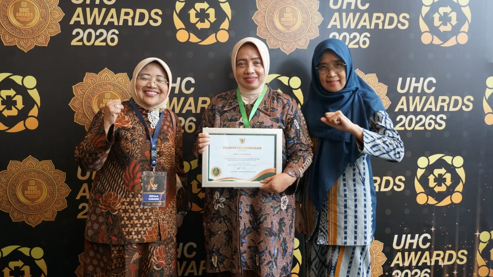 Konsisten Pertahankan Cakupan Kepesertaan JKN Hingga 98 Persen, Pemkab Purworejo Kembali Terima Penghargaan UHC Award