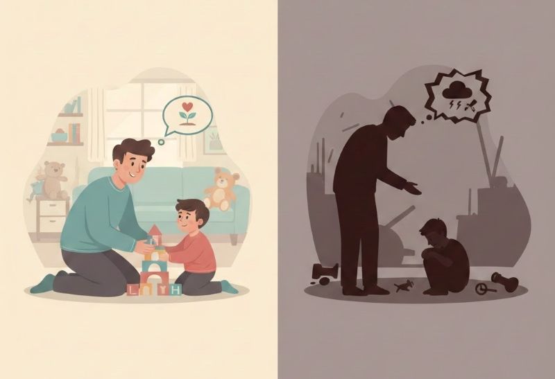 Gentle parenting menekankan empati dan komunikasi, sementara parenting VOC fokus pada aturan dan disiplin.