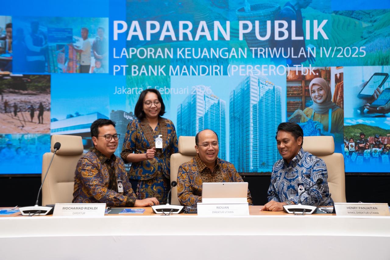 Bank Mandiri Makin Perkasa! Laba Meroket Rp56,3 T di Tengah Pertumbuhan Ekonomi 5,11%