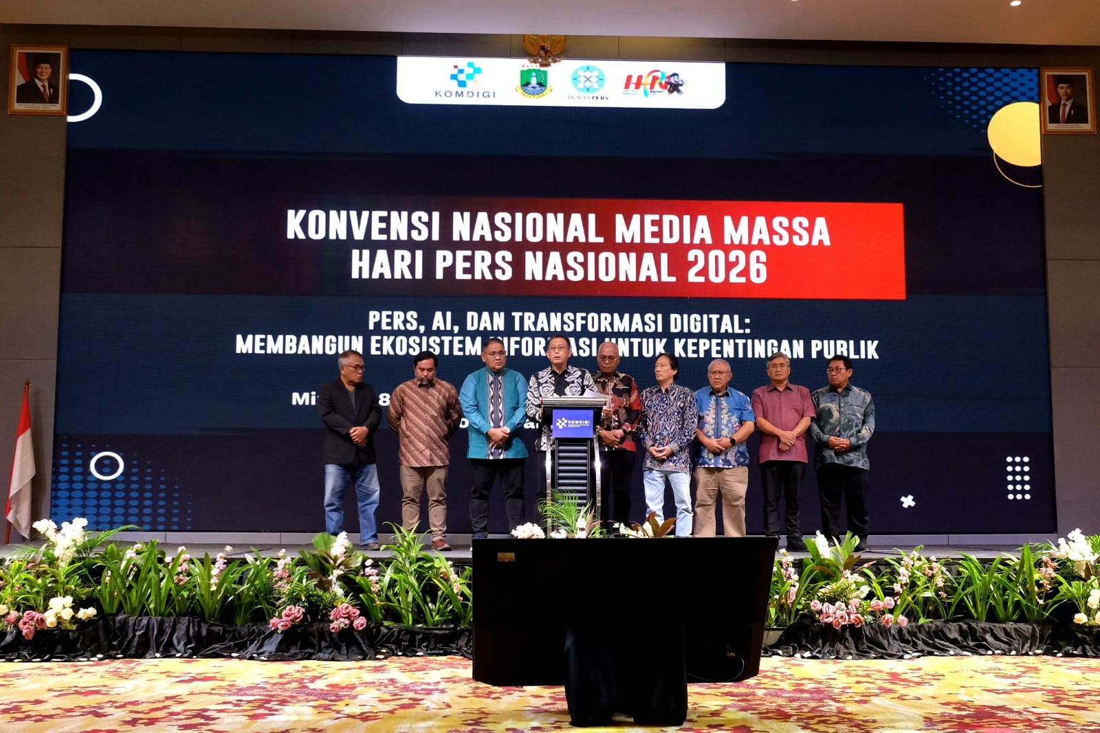 Deklarasi Konvensi Nasional Media Massa 2026. foto/Dok. Dewan Pers