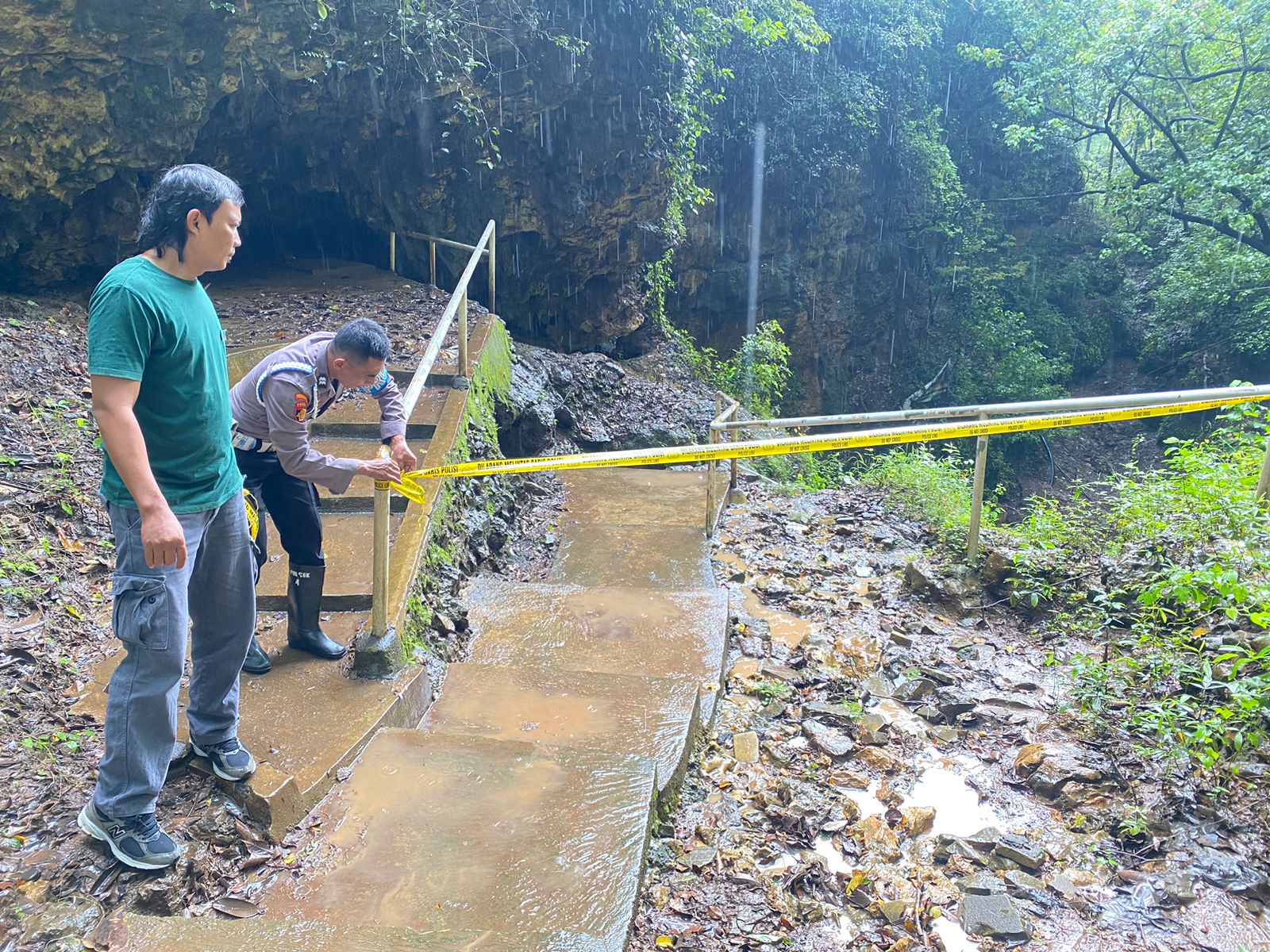 Lokasi meninggalnya dukuh Semanu