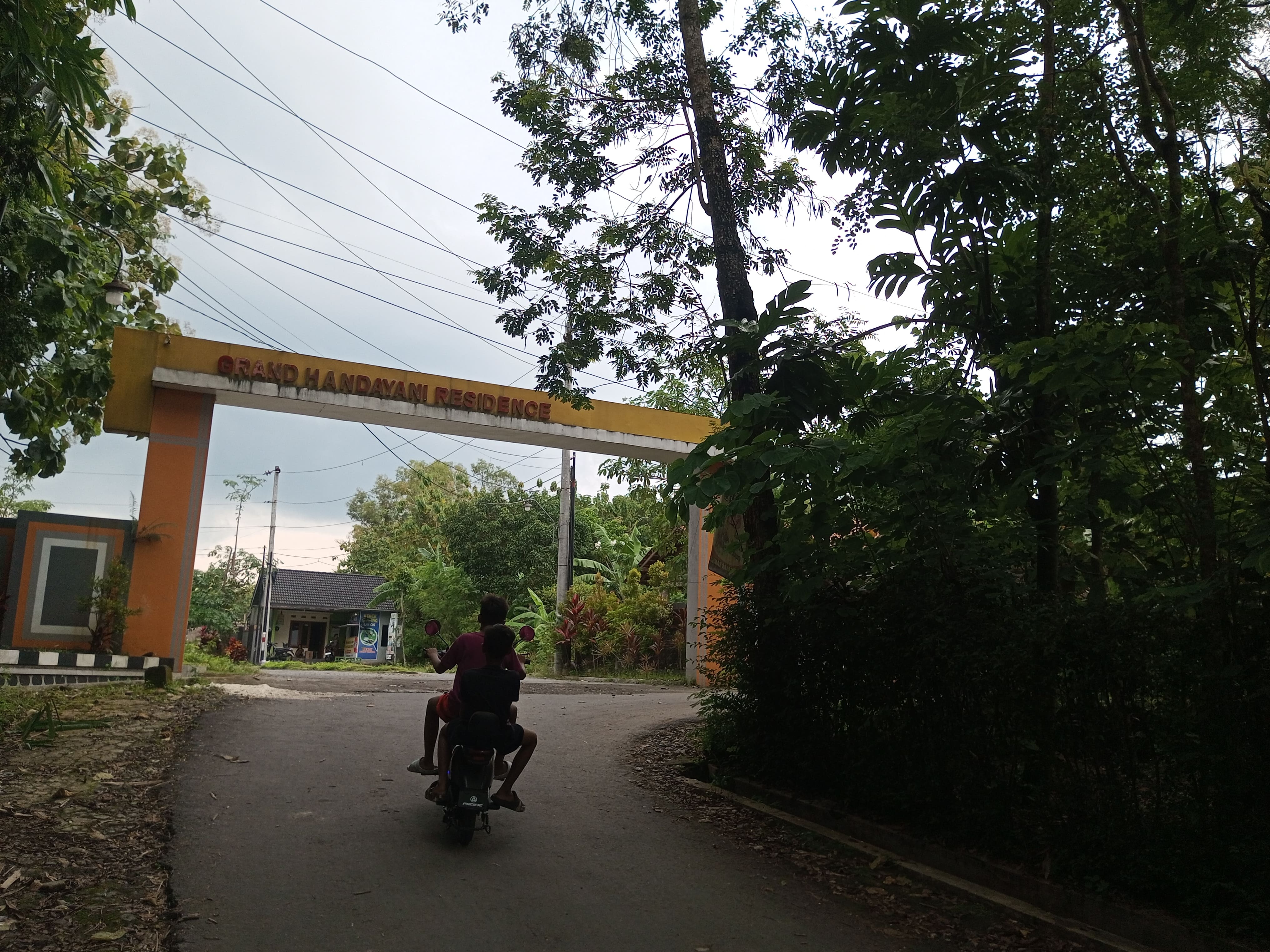 Kawasan perumahan di Gunungkidul