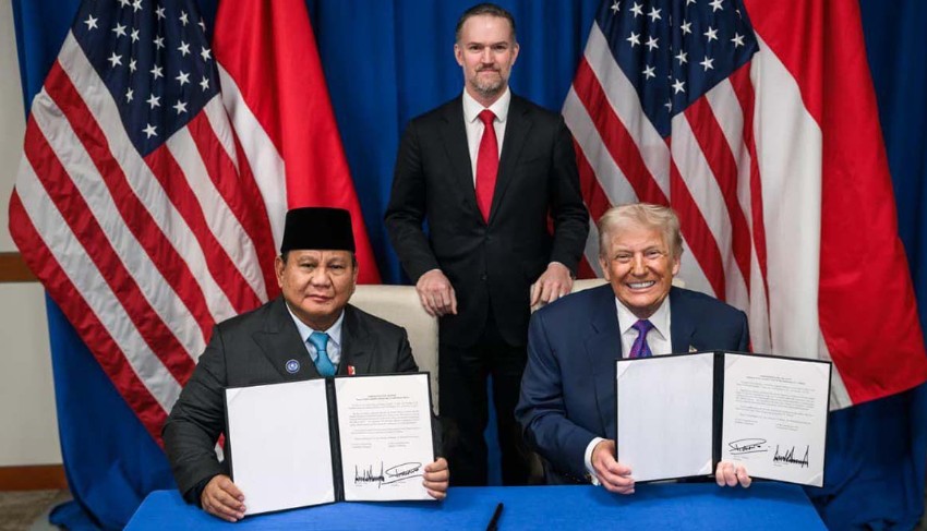Kesepakatan perdagangan resiprokal antara Indonesia dan Amerika Serikat (AS).