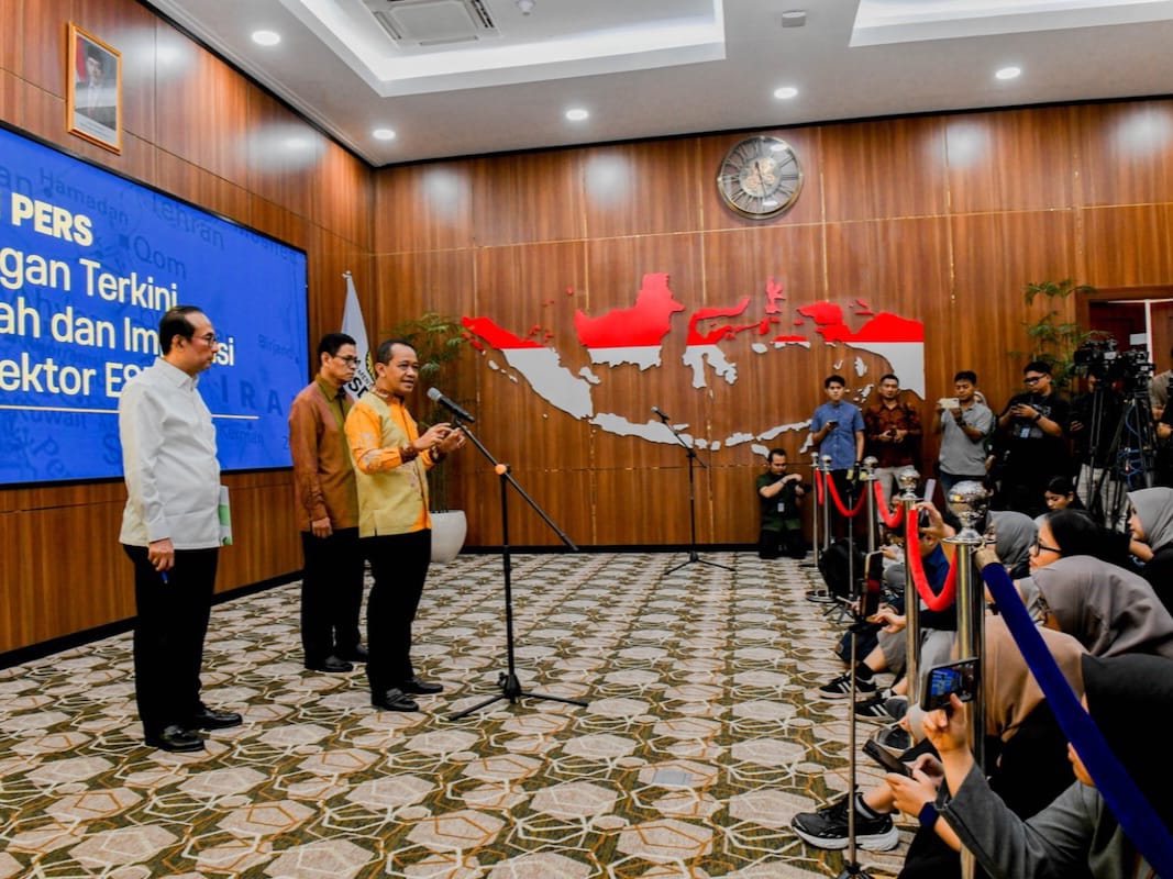 Menteri ESDM, Bahlil Lahadalia pada siaran pers (Kementerian ESDM).
