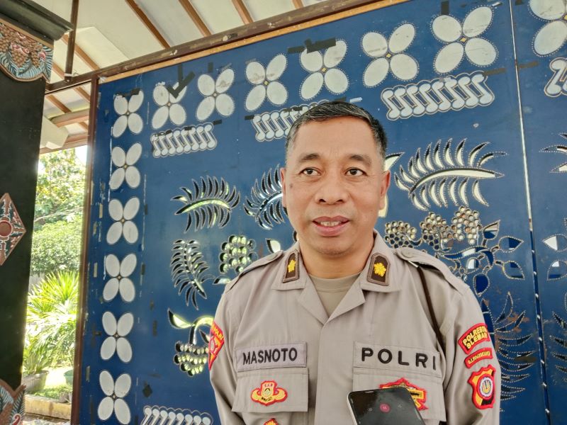 Kabag Ops Polresta Sleman Kompol Masnoto 
