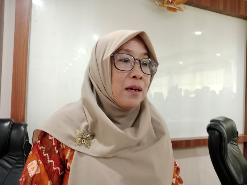 Kepala Dinas Perpustakaan dan Kearsipan Sleman Shavitri Nurmala Dewi