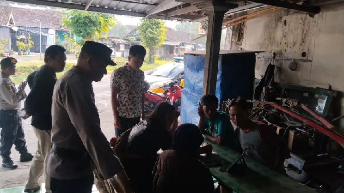 Penanganan keributan di Ngaglik Minggu (29/3) dini hari.&nbsp;(Dokumentasi Polsek Ngaglik)