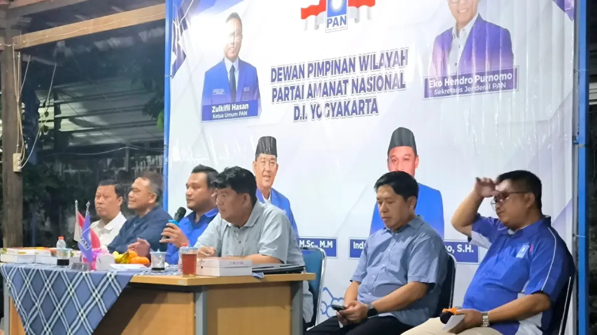 DPW PAN DIY Targetkan 50 Ribu Relawan Kawal TPS, Target Tuntas Akhir 2026
