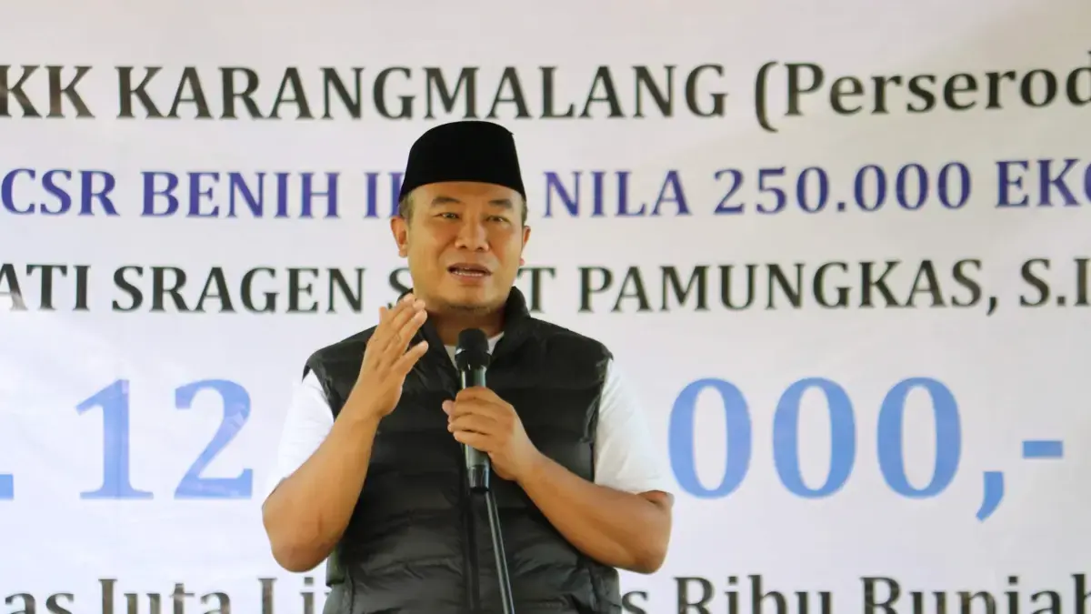 Bupati Sragen Sigit Pamungkas. (Ahmad Khairudin/Radar Solo)