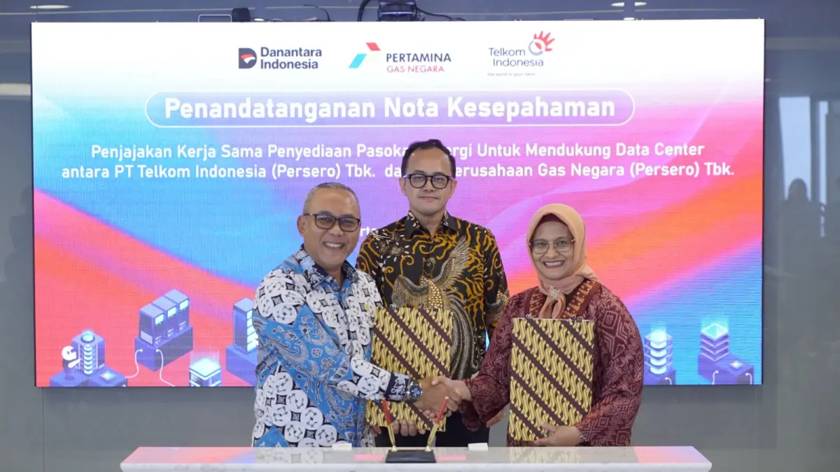 Telkom–PGN Dorong Ekosistem Green Digital Infrastructure Terintegrasi Bersama Mitra Global