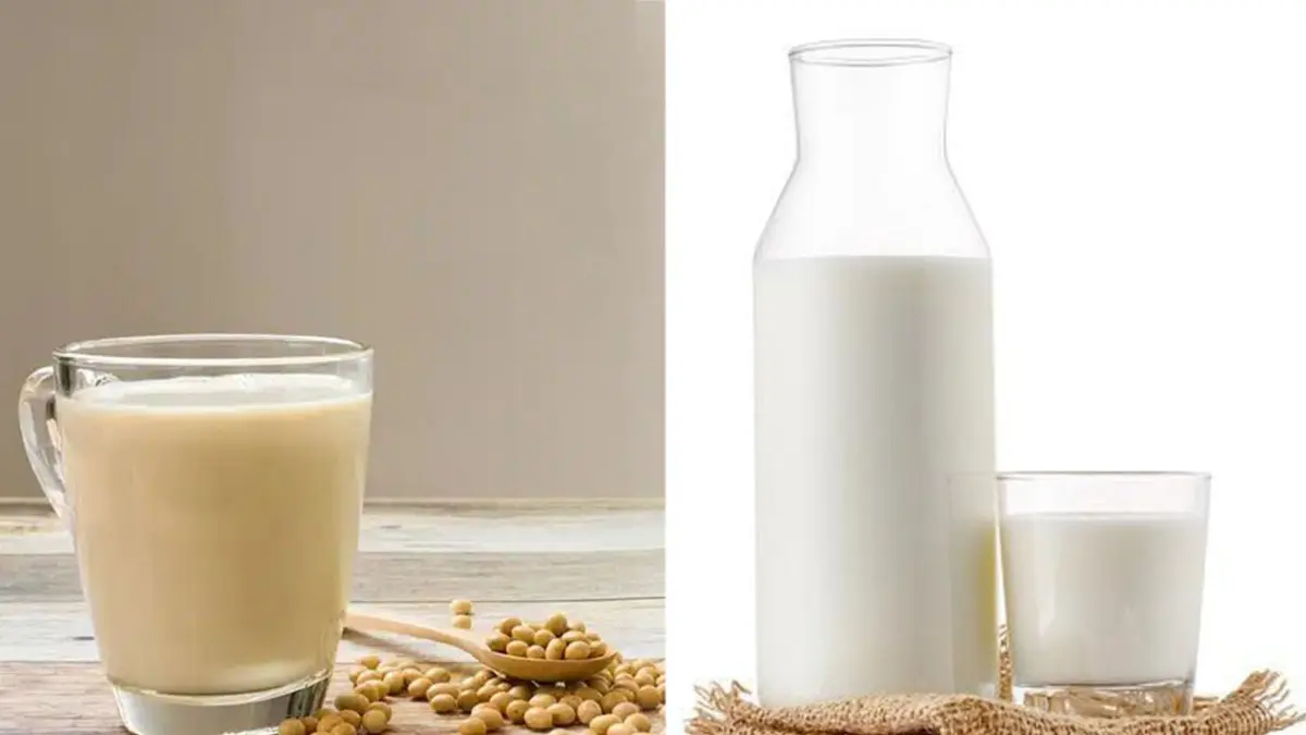 Susu Oet dan susu almond. (Kolase/Pinterest)
