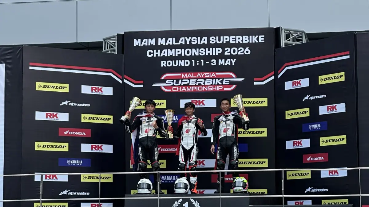 Abimanyu Bintang Fermadi dan Resky Yusuf Hermawa mampu mengamankan podium kedua pada race pertama dan podium tertinggi pada race kedua, dalam ajang pembuka Idemitsu Honda Thailand Talent Cup (IHTTC) 2026.