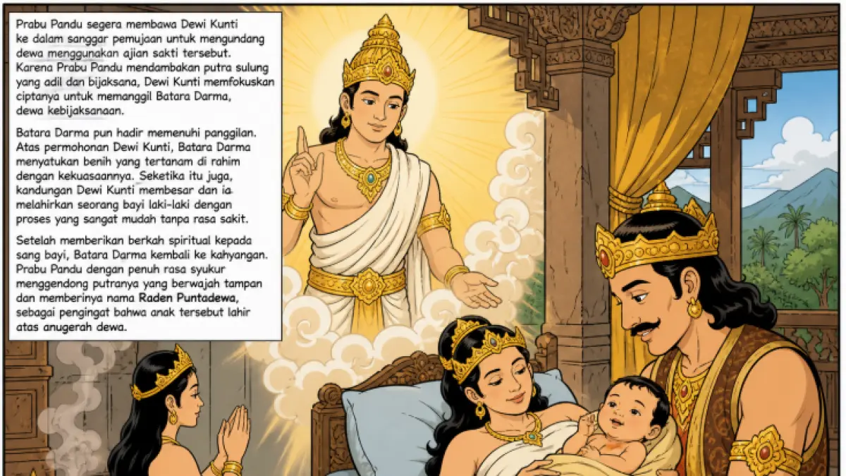 Kelahiran Raden Puntadewa