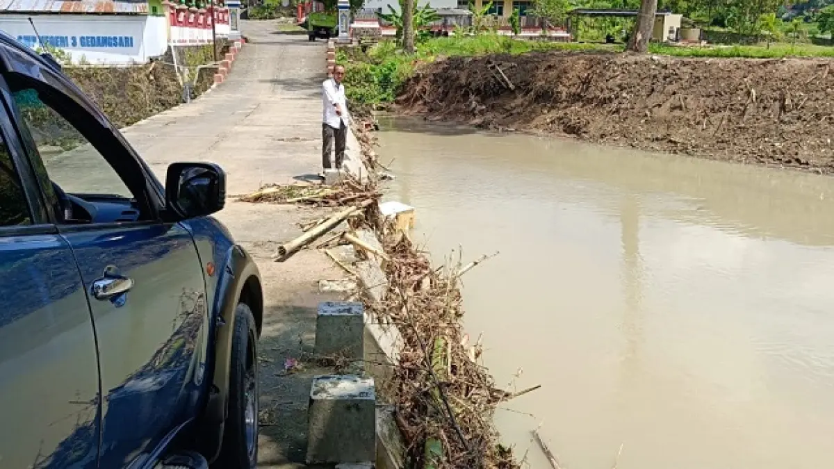 DIETUJUI: Dari sembilan jembatan yang diusulkan Pemkab Gunungkidul ke pemerintah pusat, Jembatan Crossway Jetis di sudah memasuki tahapan verifikasi. Yusuf Bastiar/Radar Jogja

&nbsp;