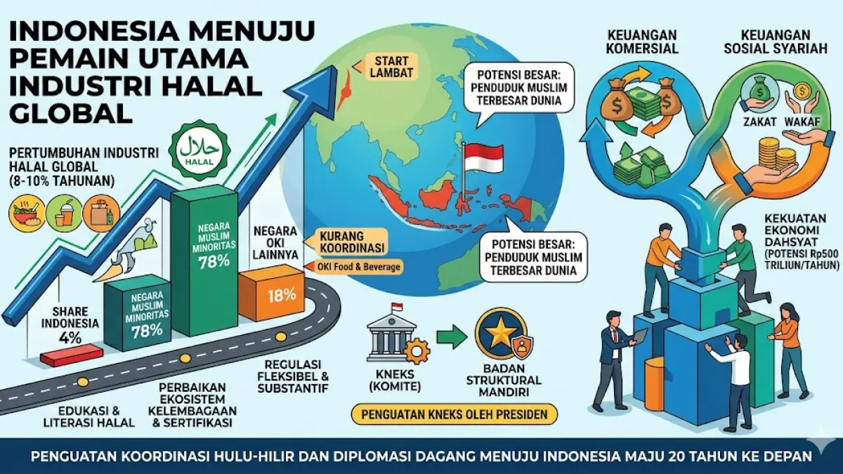 Ilustrasi Industri halal global
