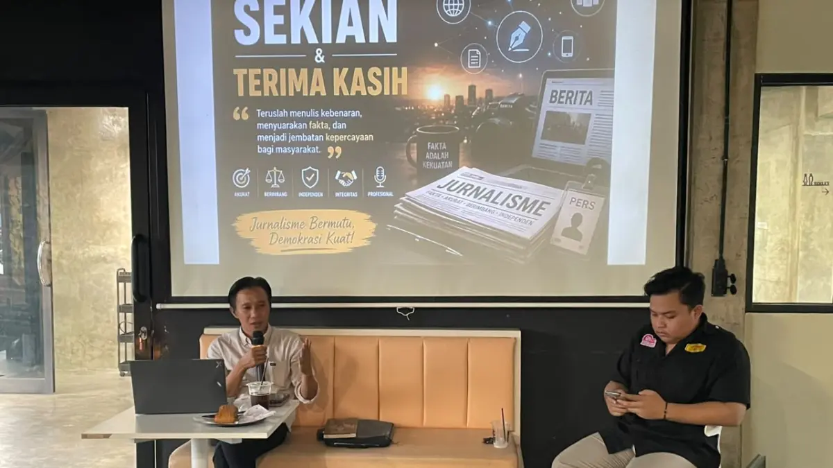Ketua SMSI DIY: Jurnalisme Manusia Tak Tergantikan