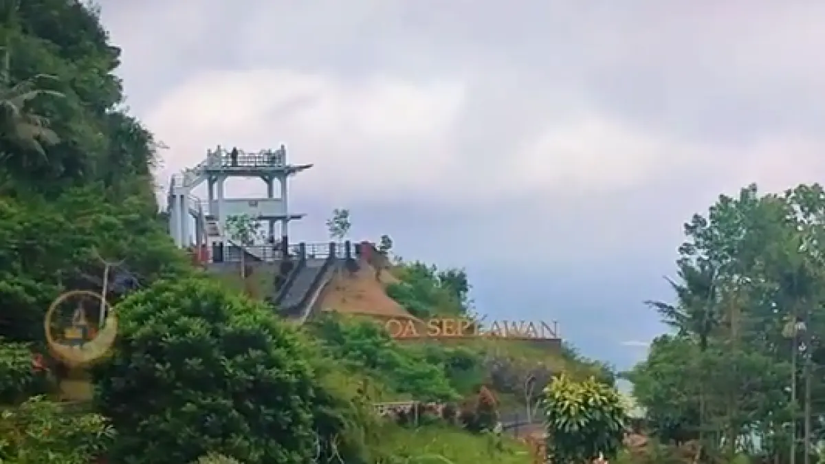 Goa Seplawan Purworejo. (TikTok/diana.novita179)

