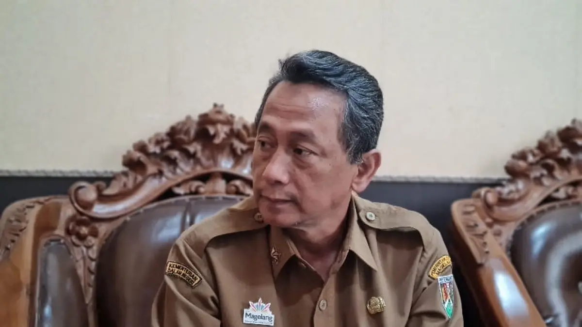 Kepala Disdikbud Kota Magelang Nurwiyono Slamet Nugroho
